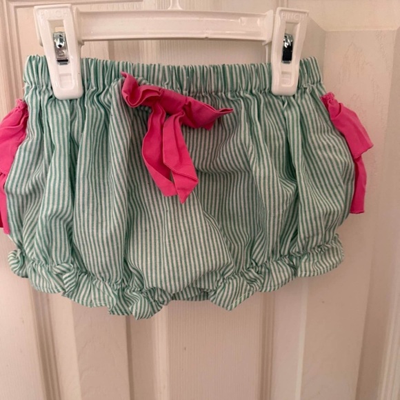 Lil Cactus Watermelon Ruffle Butt Diaper Set - Picture 6 of 11
